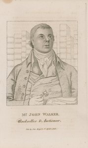 Portret van Mr John Walker door English School