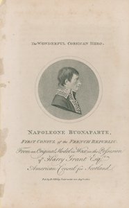 Portret van Napoleon Bonaparte