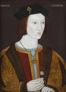 Portret van Prins Arthur (olieverf op paneel)