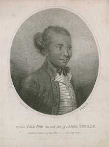 Portret van prins Lee Boo van Palau door English School