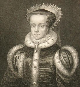 Portret van koningin Mary I door English School