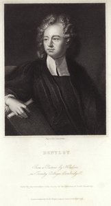 Portret van Richard Bentley door English School