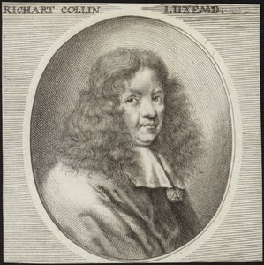 Portret van Richard Collin door English School
