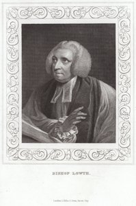 Portret van Robert Lowth, Bisschop van Londen door English School