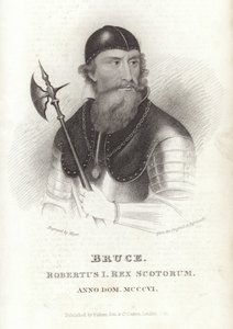 Portret van Robert the Bruce door English School