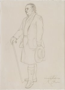 Portret van Roderick Gradidge