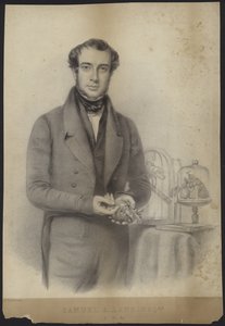 Portret van Samuel Armstrong Lane