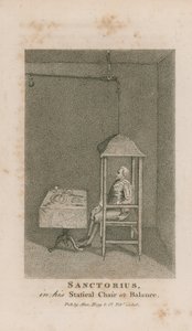 Portret van Sanctorius door English School