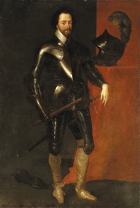 Portret van Sir Charles Harbord