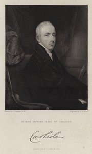 Portret van Sir George Howard door English School