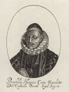 Portret van Sir Henry Montagu door English School