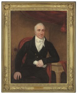 Portret van Sir Manasseh Lopes