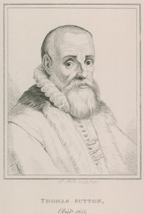 Portret van Thomas Sutton door English School