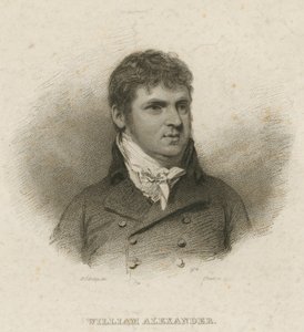 Portret van William Alexander door English School