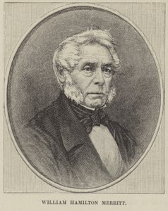 Portret van William Hamilton Merritt door English School