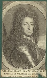 Portret van Willem III, Prins van Oranje door English School