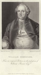 Portret van William Shenstone door English School