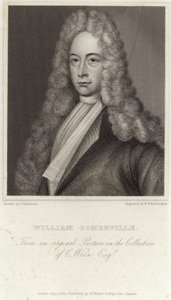 Portret van William Somerville door English School