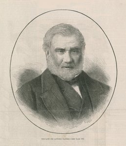 Portret van wijlen Sir Antonio Panizzi