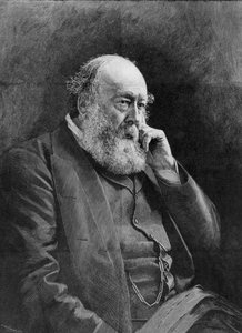 Portret van de Markies van Salisbury (1830-1903) 1892 door English School