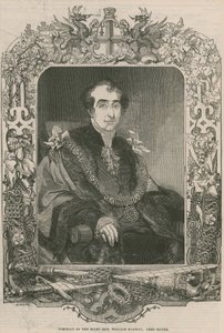 Portret van de zeer eerbiedwaardige William Magnay, Lord Mayor door English School