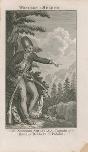 Portret van de beruchte Socivizca door English School