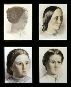 Portretten van jonge dames, ca. 1830