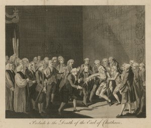 Voorspel tot de dood van de Graaf van Chatham door English School