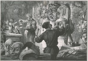 Voorbereidingen voor de Pantomime