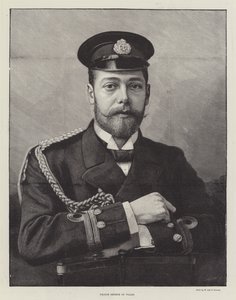 Prins George van Wales (gravure)