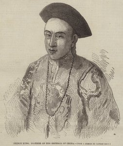 Prins Kung, broer van de keizer van China door English School
