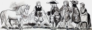Prins en paard door English School