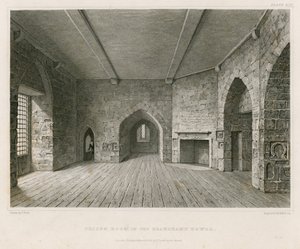 Gevangeniskamer in de Beauchamp Tower