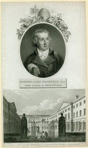 Professor John Thornton, Openbare Docent in Medische Botanica door English School
