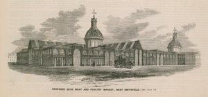 Voorgestelde dode vlees- en pluimveemarkt, West Smithfield