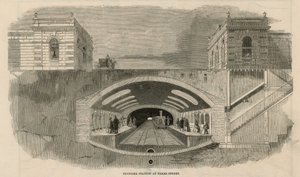 Voorgestelde station bij Baker Street