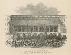Pompkamer in Wandsworth Prison door English School