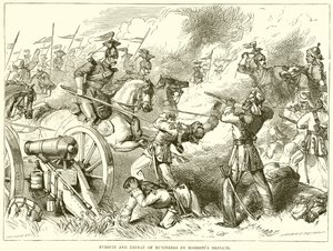 Achtervolging en nederlaag van muiters door Roberts brigade door English School