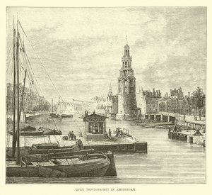 Kade (Houtgracht) in Amsterdam