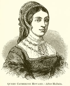 Koningin Catherine Howard door English School