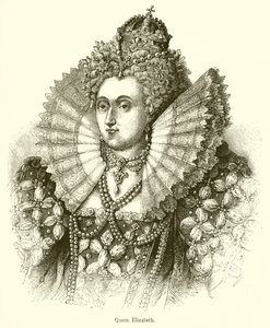 Koningin Elizabeth door English School