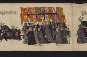 Begrafenisstoet van Koningin Elizabeth I