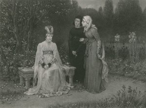 Koningin Isabella en Haar Dames, Koning Richard II door English School