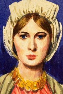 Koningin Isabella van Frankrijk door English School