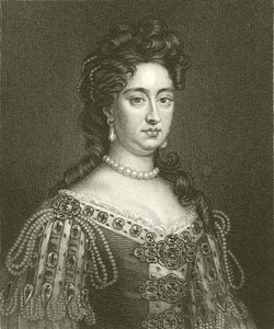 Koningin Mary II door English School