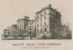 Queens Hotel, Upper Norwood, nabij het Crystal Palace door English School