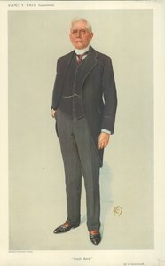 R V Vassar-Smith, Lloyds Bank, 20 juli 1910, Vanity Fair cartoon door English School