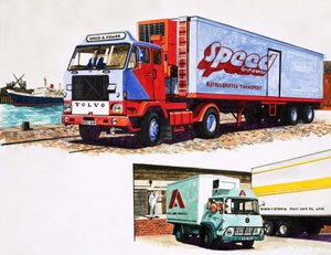 Koelwagens door English School