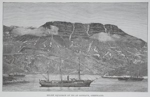 Hulpsquadron van 1884 in Godhavn, Groenland, Londen 1886