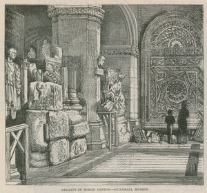 Overblijfselen van Romeins Londen - Guildhall Museum